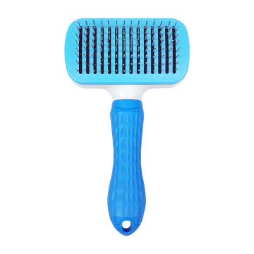 Pet Hair Removal Comb Dog Comb Self-Cleaning Steel Needle Comb One-Button Cleaning Automatic Hair Removal Cat Brush